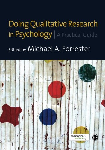 Imagen de archivo de Doing Qualitative Research in Psychology: A Practical Guide a la venta por ThriftBooks-Dallas