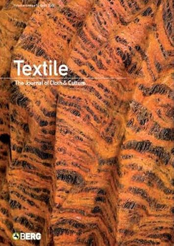 Stock image for Textile Volume 6 Issue 3: The Journal of Cloth & Culture for sale by Powell's Bookstores Chicago, ABAA