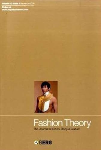 Beispielbild fr Fashion Theory Volume 13 Issue 3: The Journal of Dress, Body and Culture zum Verkauf von Bookmans