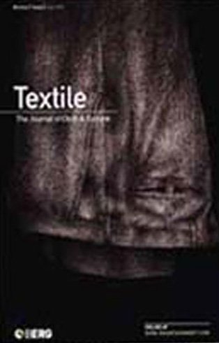 Imagen de archivo de Textile Volume 7 Issue 2: The Journal of Cloth & Culture a la venta por Midtown Scholar Bookstore