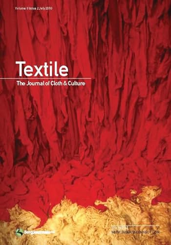 Imagen de archivo de Textile Volume 8 Issue 2: The Journal of Cloth & Culture a la venta por Midtown Scholar Bookstore