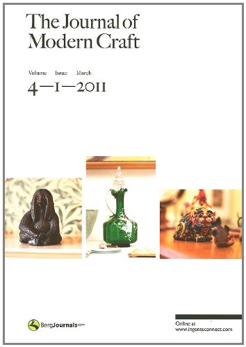 9781847888136: The Journal of Modern Craft: Vol 4 Issue 1: Volume 4, Issue 1