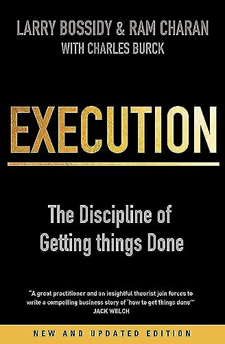 9781847940681: Execution: The Discipline of Getting Things Done.