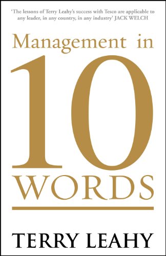 Beispielbild fr Management in 10 Words zum Verkauf von AwesomeBooks