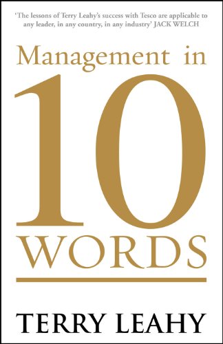 Beispielbild fr Management in 10 Words zum Verkauf von Better World Books