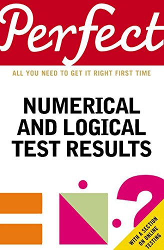 Beispielbild fr Perfect Numerical and Logical Test Results (Perfect (Random House)) zum Verkauf von AwesomeBooks