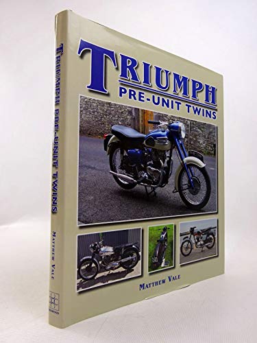 Stock image for Triumph Pre-Unit Twins (Crowood Motoclassics) for sale by Emerald Green Media