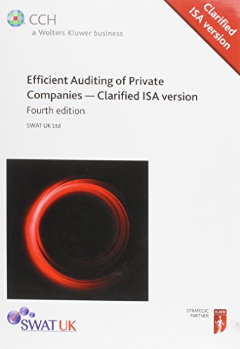 Beispielbild fr Efficient Auditing Under ISAs 2010 zum Verkauf von AwesomeBooks