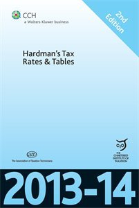 Stock image for Hardman's Tax Rates & Tables 2013-14 for sale by MusicMagpie