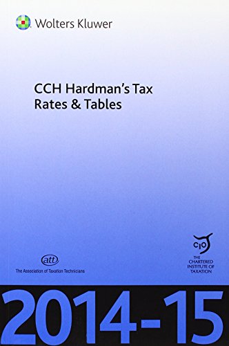 Beispielbild fr Hardmans Tax Rates and Tables 2014-15 zum Verkauf von Reuseabook