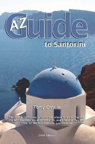 Beispielbild fr A - Z Guide to Santorini zum Verkauf von MusicMagpie