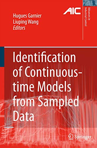 9781848001602: Identification of Continuous-time Models from Sampled Data (Advances in Industrial Control)