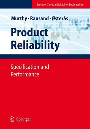 9781848002708: Product Reliability: Specification and Performance (Springer Series in Reliability Engineering)