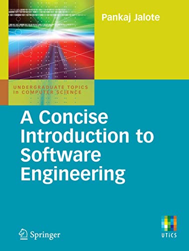 9781848003019: A Concise Introduction to Software Engineering