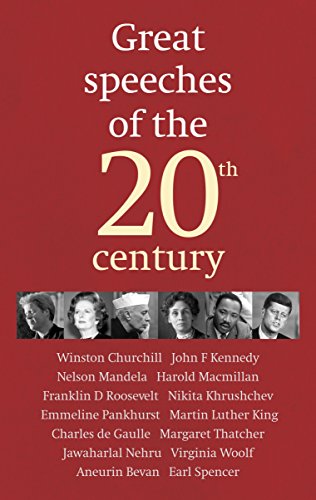 Stock image for Great Speeches of the 20th Century for sale by WorldofBooks