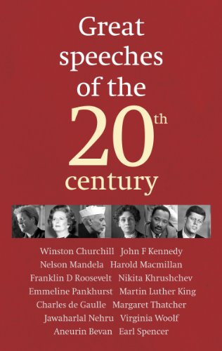 9781848090385: Great Speeches of the 20th Century
