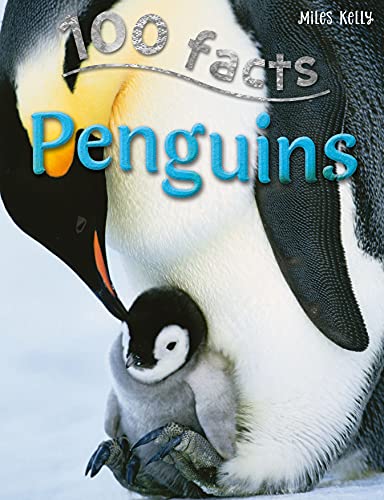 Beispielbild fr 100 Facts Penguins- Arctic Birds, Cold Climate Wildlife, Educational Projects, Fun Activities, Quizzes and More! zum Verkauf von HPB-Emerald