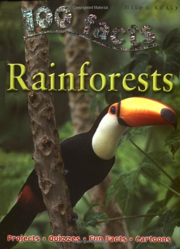 Imagen de archivo de 100 Facts Rainforests: Projects, Quizzes, Fun Facts, Cartoons a la venta por ThriftBooks-Atlanta