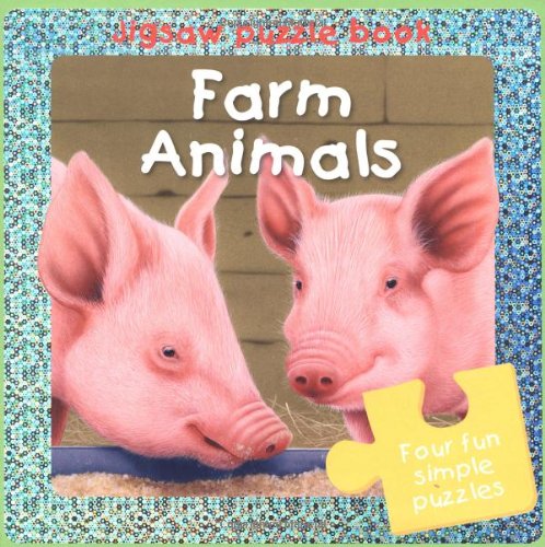 Beispielbild fr Jigsaw Puzzle Book - Farm Animals (Jigsaw Puzzle Books) zum Verkauf von WorldofBooks