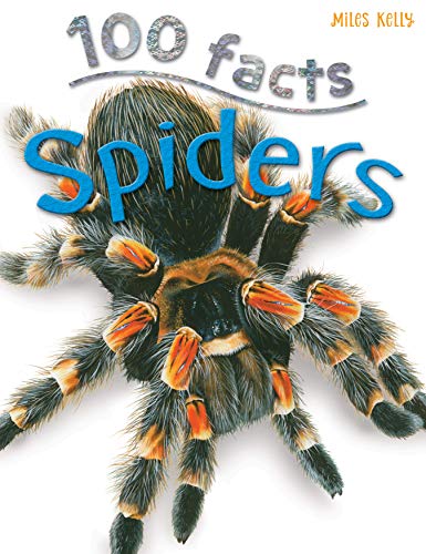 9781848104501: 100 Facts - Spiders: Projects, Quizzes, Fun Facts, Cartoons