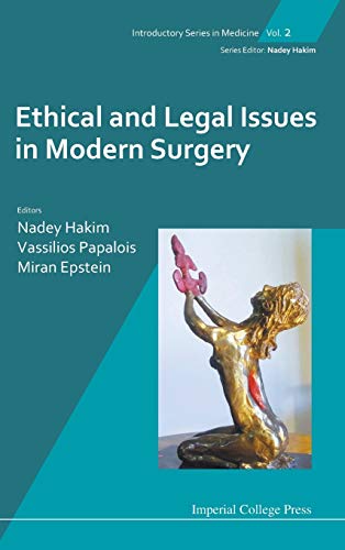 Beispielbild fr Ethical and Legal Issues in Modern Surgery (Introductory Series in Medicine) [Hardcover ] zum Verkauf von booksXpress