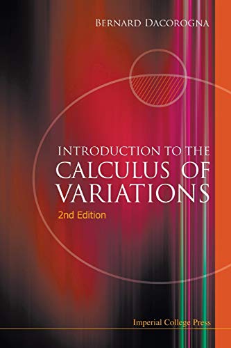 9781848163348: Introduction To The Calculus Of Variations (2Nd Edition)