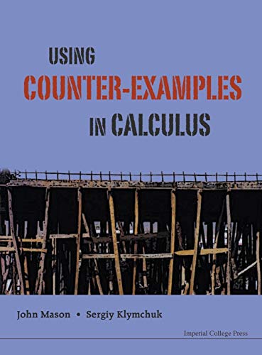 Stock image for Using Counter-Examples in Calculus Hardcover for sale by Basi6 International