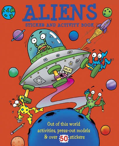 Stock image for Scary Activity: Aliens (Giant Sticker & Activity Fun) for sale by AwesomeBooks