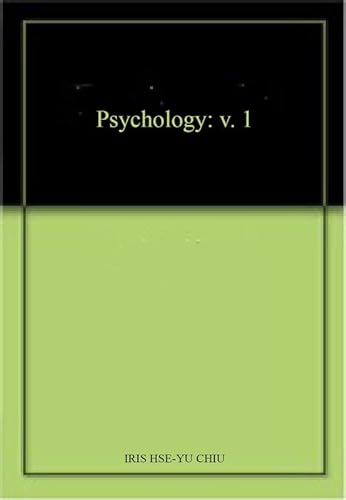 9781848269651: Psychology: v. 1