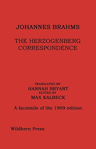 9781848301955: Johannes Brahms: The Herzogenberg Correspondence