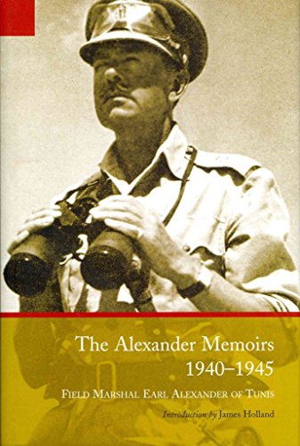 Beispielbild fr The Alexander Memoirs, 1940-1945. zum Verkauf von Much Ado Books