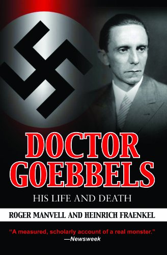 Stock image for Doctor Goebbels: His Life and Death for sale by Ryde Bookshop Ltd