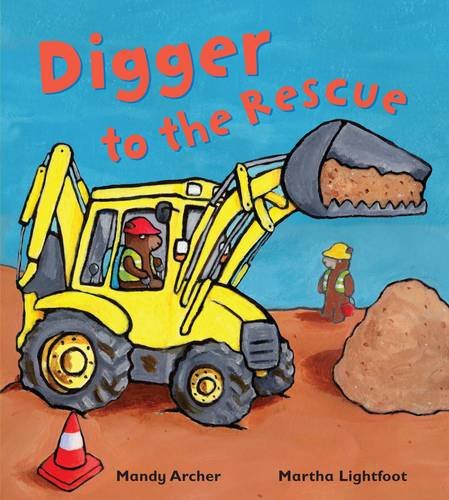 9781848358201: Digger to the Rescue (Busy Wheels)