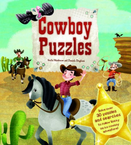 Beispielbild fr Cowboy Puzzles (Puzzle Adventure) zum Verkauf von WorldofBooks