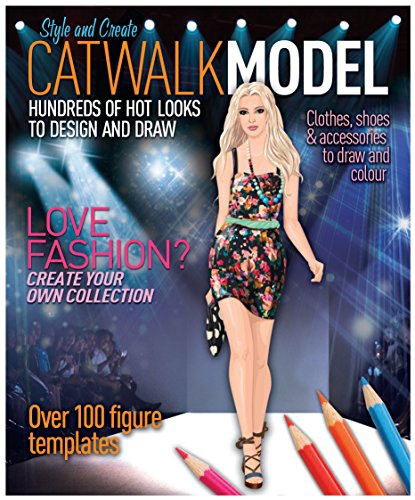 9781848379169: Catwalk Model: Clothes, Shoes & Accessories to Draw & Color
