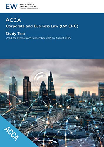 Stock image for ACCA Corporate and Business Law (LW) (ENG) - Study Text - 2021-22 (ACCA - 2021-22) for sale by Greener Books