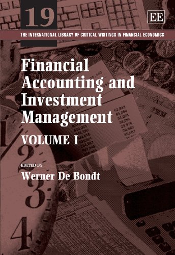 9781848440395: Financial Accounting and Investment Management (The International Library of Critical Writings in Financial Economics series)