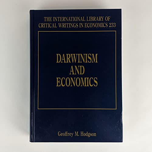 Stock image for Darwinism And Economics (International Library of Critical Writings in Economics) for sale by Books From California