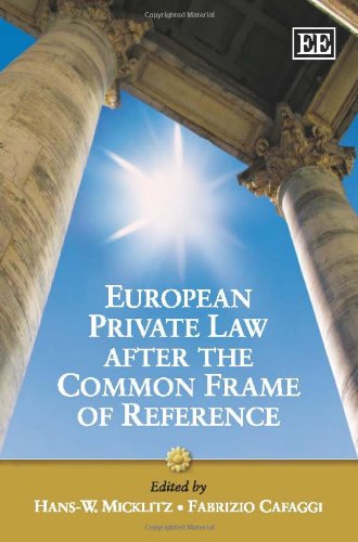 Imagen de archivo de European Private Law after the Common Frame of Reference a la venta por Better World Books Ltd