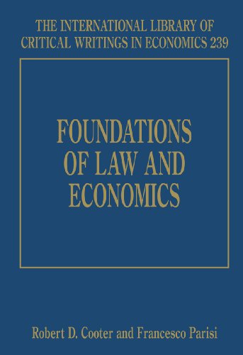 Stock image for Foundations in Law and Economics (The International Library of Critical Writings in Economics Series) (Volume 239) for sale by Anybook.com