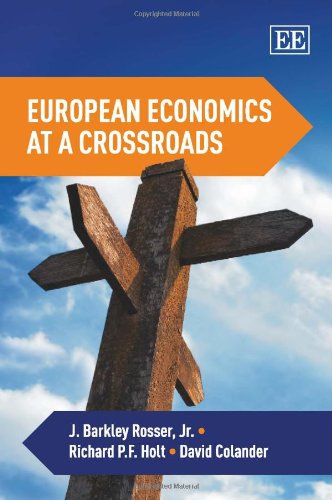 Imagen de archivo de European Economics at a Crossroads a la venta por Blackwell's