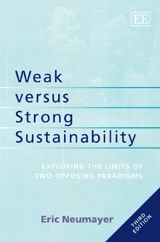 Beispielbild fr Weak Versus Strong Sustainability: Exploring the Limits of Two Opposing Paradigms zum Verkauf von Books From California