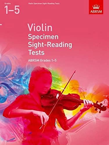 Beispielbild fr Violin Specimen Sight-Reading Tests, ABRSM Grades 15: from 2012 (ABRSM Sight-reading) zum Verkauf von Monster Bookshop