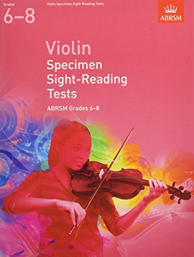 Imagen de archivo de Violin Specimen Sight-Reading Tests ABRSM Grades 6-8 a la venta por Blackwell's