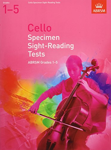 9781848493506: Cello Specimen Sight-Reading Tests, ABRSM Grades 1-5: from 2012 (ABRSM Sight-reading)