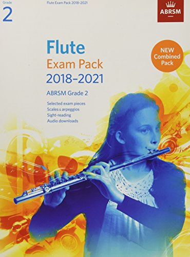 Stock image for Flute Exam Pack 2018-2021, ABRSM Grade 2: Selected from the 2018-2021 syllabus. Score & Part, Audio Downloads, Scales & Sight-Reading (ABRSM Exam Pieces) for sale by WorldofBooks