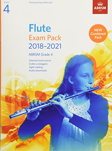 Beispielbild fr Flute Exam Pack 2018-2021, ABRSM Grade 4: Selected from the 2018-2021 syllabus. Score & Part, Audio Downloads, Scales & Sight-Reading (ABRSM Exam Pieces) zum Verkauf von WorldofBooks