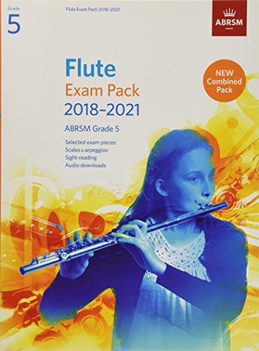 Beispielbild fr Flute Exam Pack 2018-2021, ABRSM Grade 5: Selected from the 2018-2021 syllabus. Score & Part, Audio Downloads, Scales & Sight-Reading (ABRSM Exam Pieces) zum Verkauf von WorldofBooks