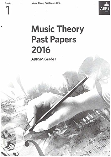 Stock image for Music Theory Past Papers 2016, ABRSM Grade 1 (Music Theory Papers (ABRSM)) for sale by WorldofBooks