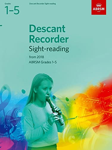 Stock image for Descant Recorder Sight-Reading Tests, ABRSM Grades 1-5: from 2018 (ABRSM Sight-reading) for sale by WorldofBooks